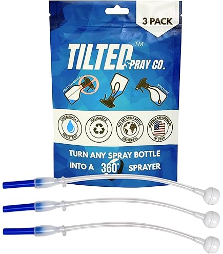 Tilted Spray Bottle Adapter 3 pack