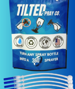 Tilted Spray Bottle Adapter 6 pack