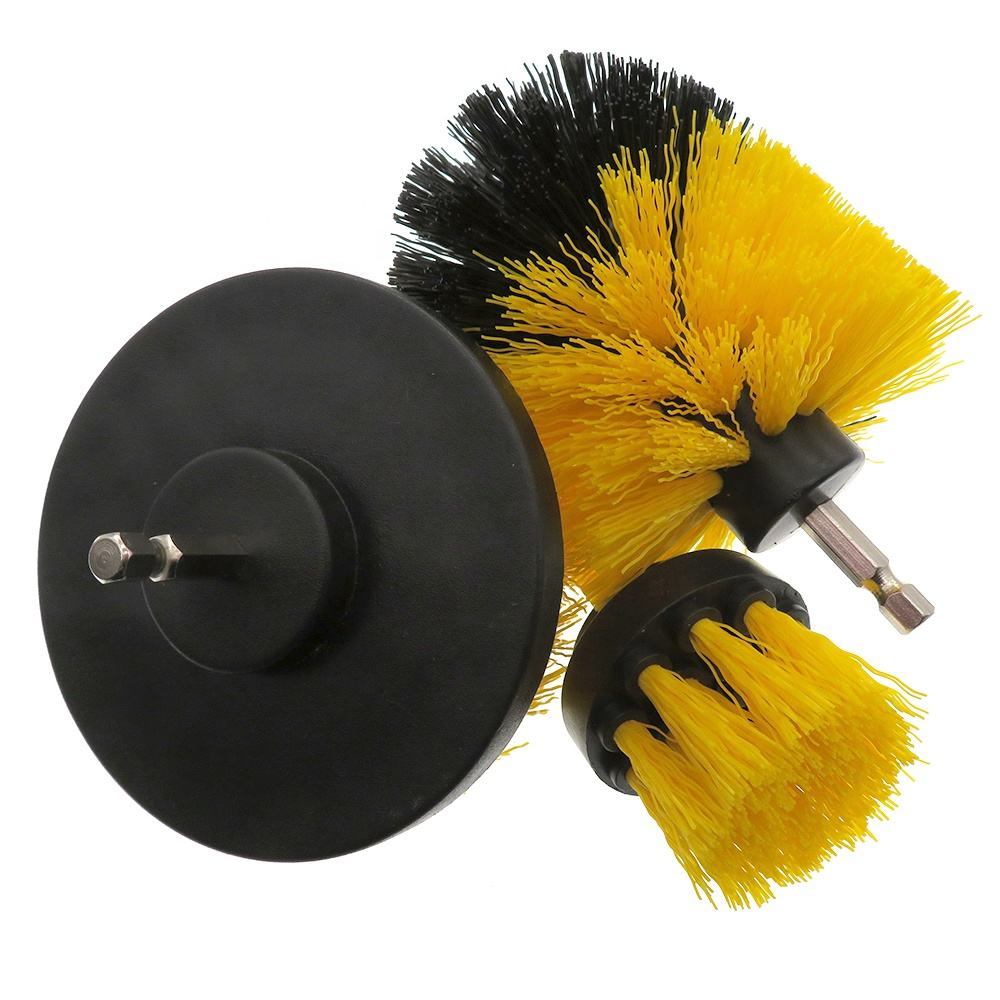 3 PC Yellow Drill Brush Set - Image 5