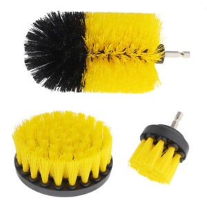 3 PC Yellow Drill Brush Set