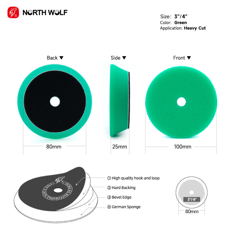 3" North Wolf Green Pad Cutting - Image 2